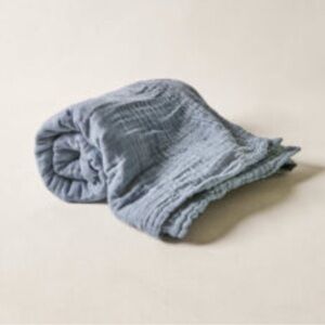 Sembla Crinkle Cotton Throw Blanket